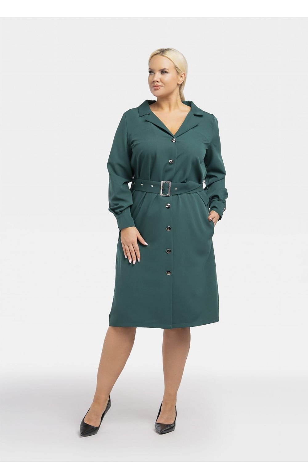Plus size dress model 193903